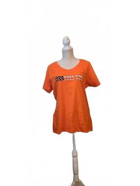 Orange Syracuse Girl Graphic T-Shirt